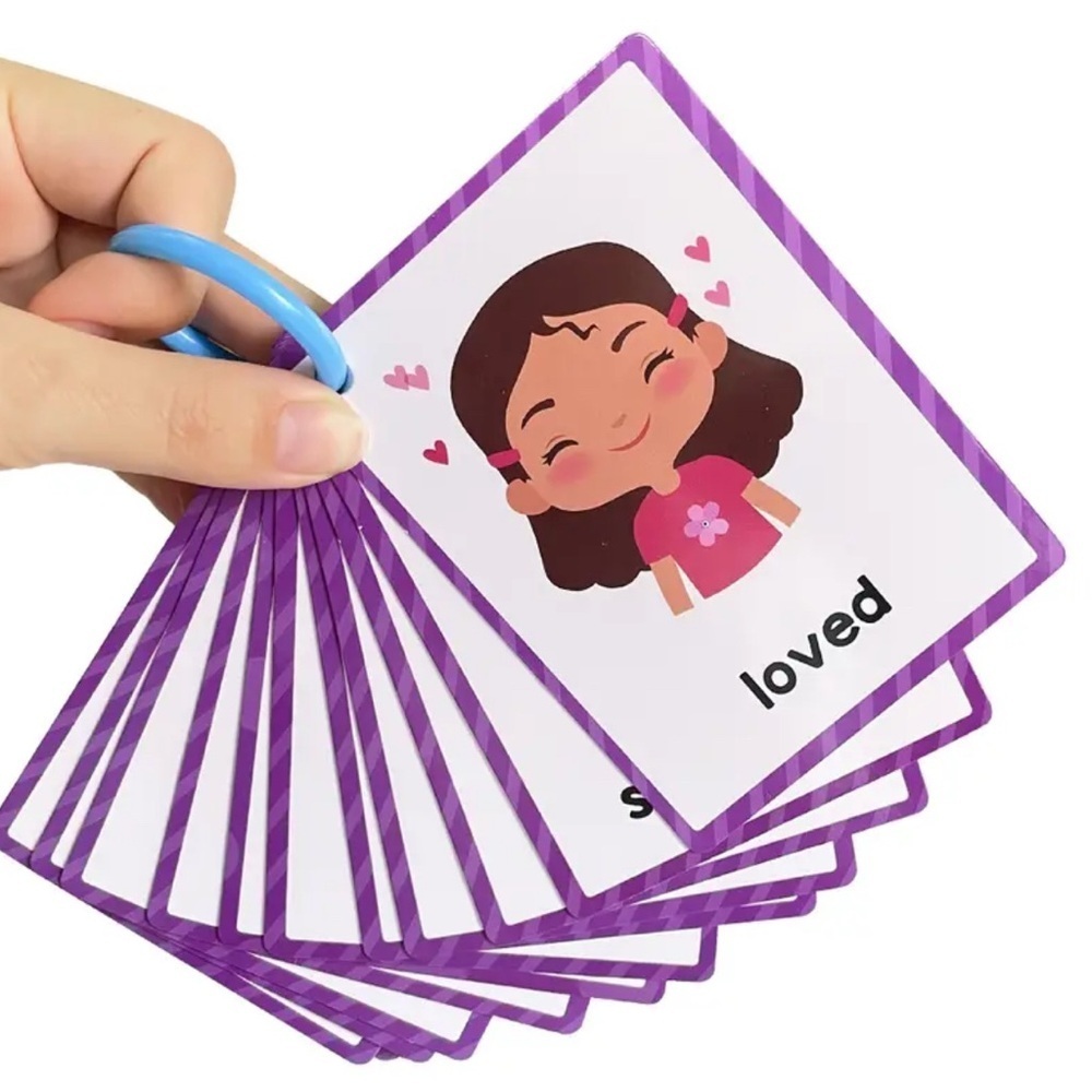 Purple Emotion Flashcards Set - Picture 3 of 5
